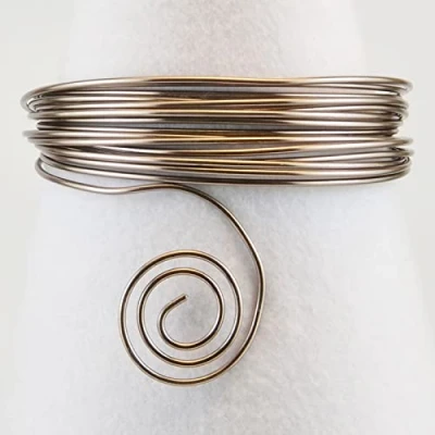 Image of Vaessen Creative Aluminium wire 0,8mm 15m anthracite,