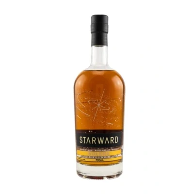 Image of Starward Solera Australian Whisky 70cl 43% alc. Rich &amp; well balanced taste Notes of jammy fruits creme brûlée Aged in Apera barrels the Most Awarded Distillery Year 2022