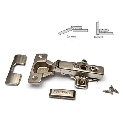 Image of 10 x GTV Soft Close 35mm Kitchen Cabinet Door Hinge Plate &amp; Screws