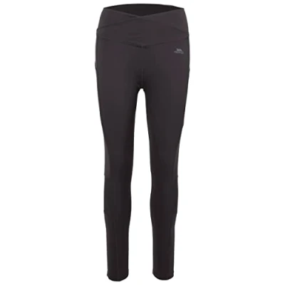 Image of Trespass Womens Leggings Gym Trousers Full Length Bibi Dark Grey