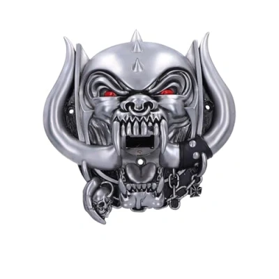 Image of Nemesis Now Motorhead Warpig Bottle Opener 21cm, Resin, Silver, Officially Licensed Merchandise, Wall Mounted Opener, Cast in The Finest Expertly Hand Painted