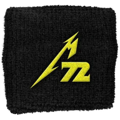 Image of Razamataz Metallica M72 Band Logo Embroidered Sweatband One Size