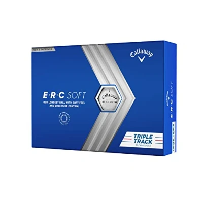 Image of Callaway Golf ERC Soft Ball 2023, Yellow, one dozen