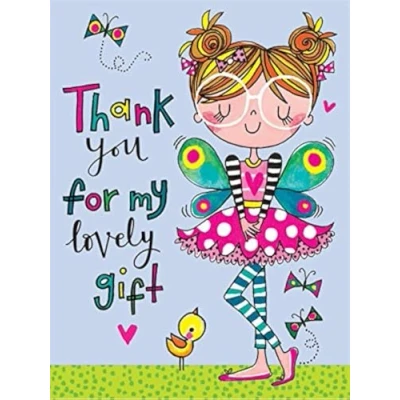 Image of Rachel Ellen Designs Thank You For My Gift Fairy (Pack of 5)
