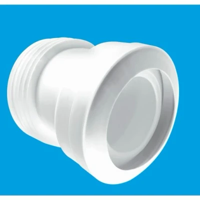Image of Mcalpine MAC 7A 97 107mm Inlet x 4&quot;/110mm Outlet 14 Degree Angle MACFIT WC Connector