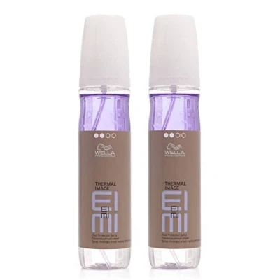 Image of Wella Professionals EIMI Thermal Image Heat Protection Spray 3 x 150 ml SET with STAPIZ Hair Shampoo 15ml or Mask 10ml