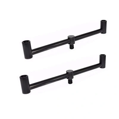 Image of GudGmtoy Buzz Bars, Black, 20cm, Suitable for Rod Pods, Bank Sticks, Rests, Buzzer Bars Pods Carp Fishing, Fishing Tackle