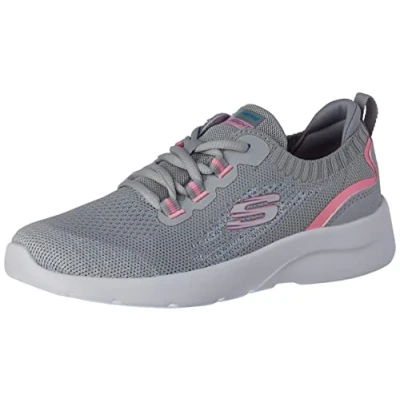 Image of Skechers Women&#039;s Dynamight 2.0 Sneaker, Gray, 5 UK