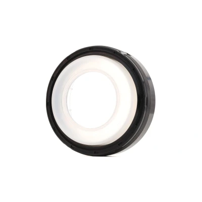 Image of 11117511395, 11117547842 Crankshaft Seal FEBI BILSTEIN 47566 with mounting sleeve frontal sided PTFE (polytetrafluoroethylene), PP (Polypropylene)