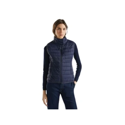 Image of United Colors of Benetton Women&#039;s 2twddj003 Vest Jacket, Blue, S