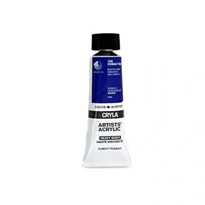 Image of Daler Rowney Cryla Acrylic 75 ml Cobalt Blue, Professional Artists
