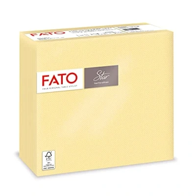 Image of Fato Disposable Paper Napkins, Sofficity and Softness, Pack of 40 Napkins