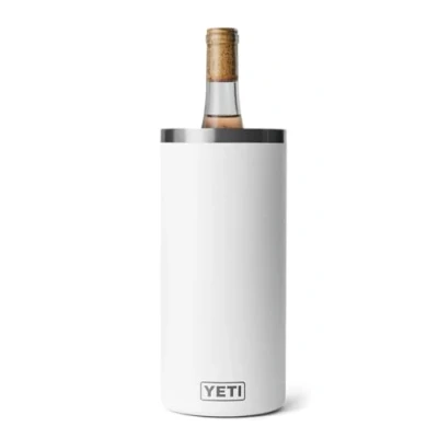 Image of YETI Rambler Wine Chiller, Stainless Steel Insulated, White