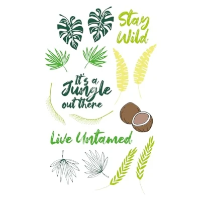 Image of Sizzix™ Clear Stamps Set 18PK Stay Wild by Catherine Pooler