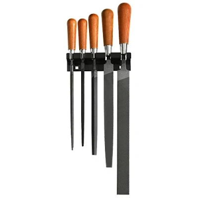 Image of Files Wooden Handle Cut 1 2, Set of 5