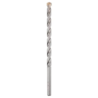 Image of kwb masonry breakthrough drill Ø 14 mm, length 400 with robust carbide plate, chipless formed spiral, shot peened surface and round shank, complies ISO 5468