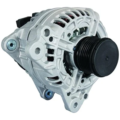 Image of 021903026E, 028903018HX, 028903018LX, 028903028E, 028903028EX Generator WAI 13853N 12V 120A VOLKSWAGEN: Transporter 5, Polo IV Hatchback, Golf 4