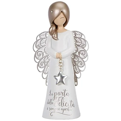 Image of You Are An Angel Figurine Angel, Ceramic, White, 12.5 cm