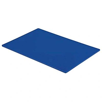 Image of Professional Large Chopping Board Catering Food Prep Cutting Colour Coded Blue