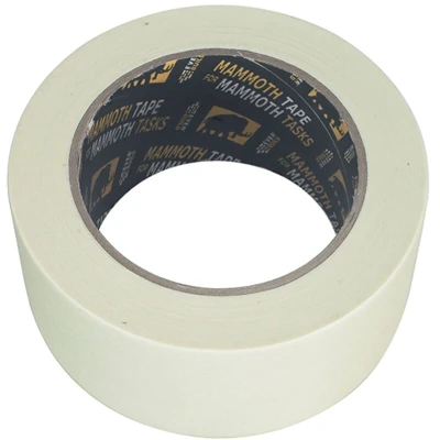 Image of Everbuild Mammoth Value Masking Tape 50mm x 50m EVBMASKVAL50