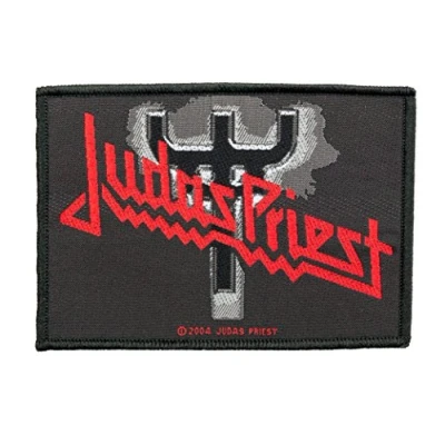 Image of Judas Priest Sew Fork Logo Patch