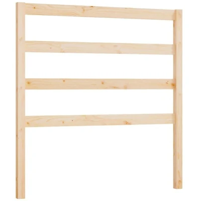 Image of vidaXL Bed Headboard 95x4x100 cm Solid Wood Pine