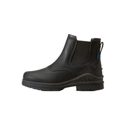 Image of ARIAT Womens Barnyard Twin Gore II Waterproof Boot Black Footwear UK Size 5.5