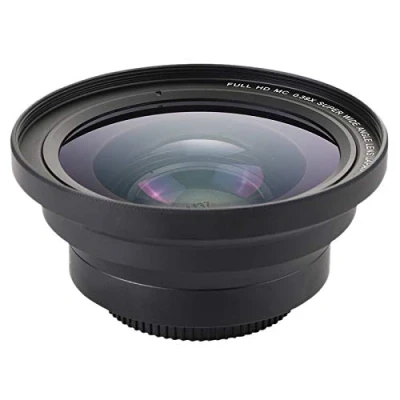 Image of Jrifedptry Professional 37mm Macro+72mm Wide Angle Lens 0.39X Full HD for 4K Camcorder