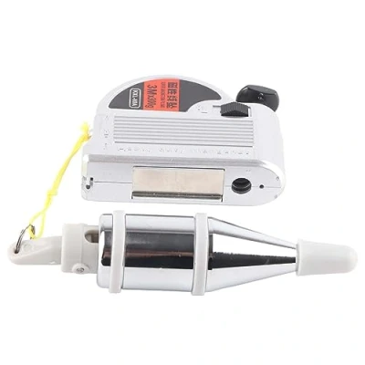 Image of Plumb Bob, Automatic Hanging Wire Hammer Magnetic Bob Line Vertical Measuring Tool for Building and Wall Measurement (3 Meters)