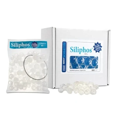 Image of Siliphos Combimate Refill Balls 800g With O Ring Pack High Grade Combiphos Polyphosphate