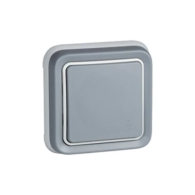 Image of Legrand 191510 Plexo Recessed Switch, Grey