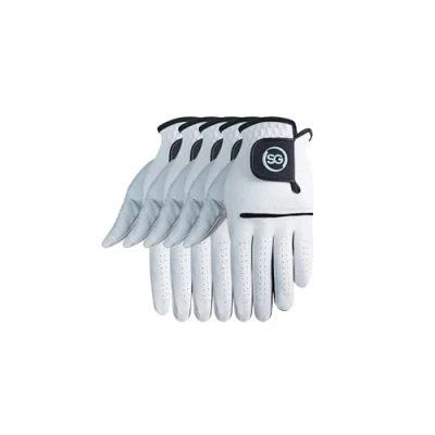 Image of H Cube All Weather Microfiber Golf Gloves Men Right Handed Golfer Extra Large Pack of 5