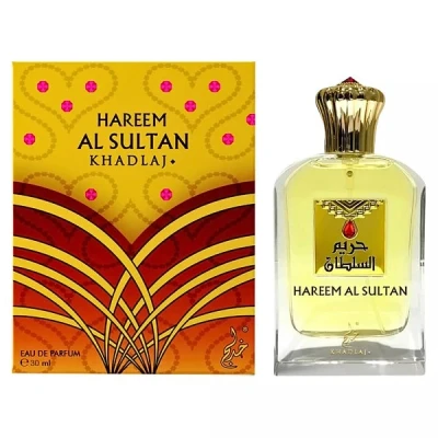 Image of KHADLAJ Hareem Sultan Eau de Parfum 75ml Sophisticated and long lasting fragrance with oriental floral notes, ideal for those looking a distinctive elegant essence.