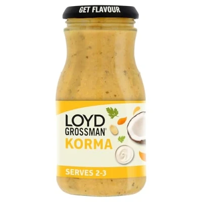 Image of Loyd Grossman, Korma Sauce, 350 g Jar