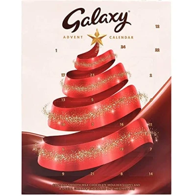 Image of Galaxy Milk Chocolate Advent Calendar 110g