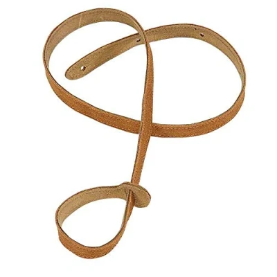 Image of Levy&#039;s Leathers Ms19 hny Suede Leather Mandolin Strap Honey