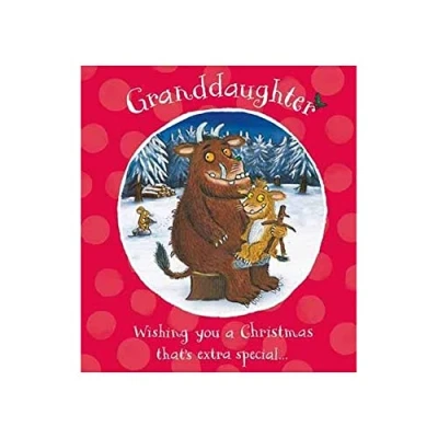Image of The Gruffalo GRX06 Granddaughter Christmas Card