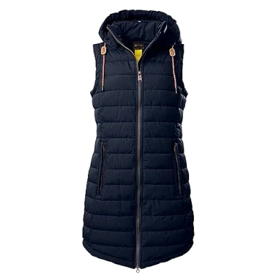 Image of G.I.G.A. DX Women&#039;s GS 166 Wmn Qltd Vst Quilted Functional Vest in Down Look with Zip Off Hood