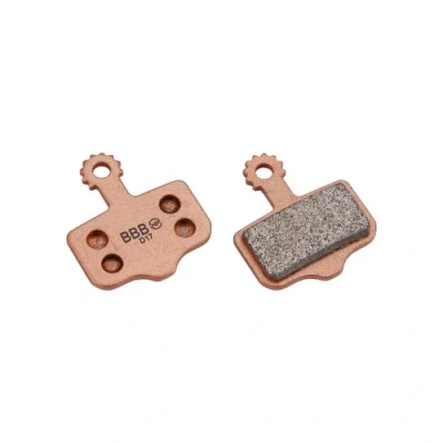 Image of BBB Cycling Bike Disc Brake Pads 1x Pair of Pad MTB and Road Compatible with SRAM Level, Level T, TL, XX XO. Avid DB Elixir DiscStop High Performance Sintered BBS 441S