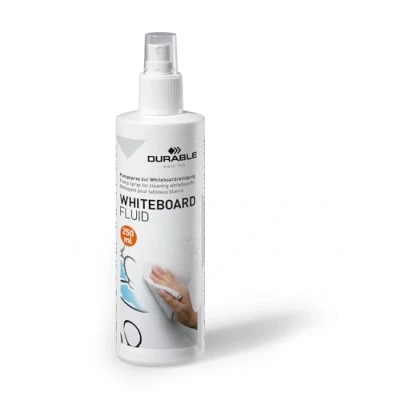 Image of Durable Streak Free Whiteboard Cleaner and Restorer Spray, Cleaning Fluid Eraser Conditioner for Magic, Smart Regular White Boards, 250 ml