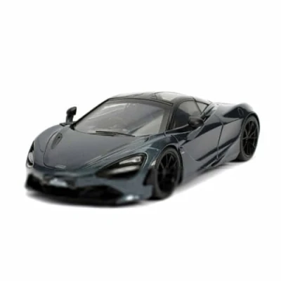 Image of Jada FAST &amp; FURIOUS HOBBS SHAW: SHAWS MCLAREN 720S 1:24 SCALE DIE CAST REPLICA CAR,Black