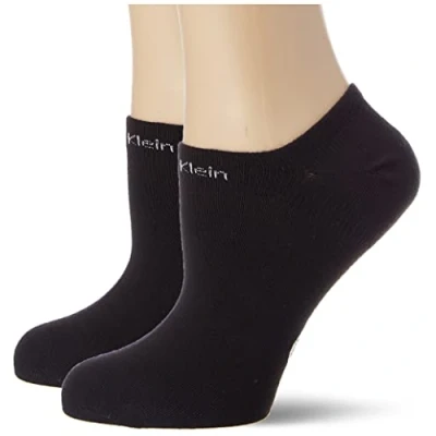 Image of Calvin Klein Women&#039;s Gripper Sneaker, Black, ONE Size (Pack of 2)