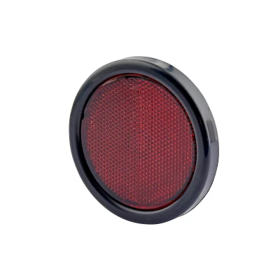 Image of 5W1109 Reflex Reflector HELLA 8RA 002 016 121 round red Rear