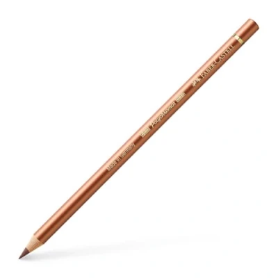 Image of Faber Castell Art &amp; Graphic Polychromos Colour Pencil, (252), Copper, For Art, Craft, Drawing, Sketching, Home, School, University, Colouring