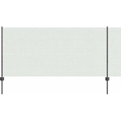 Image of vidaXL Fence Posts 22 pcs U Channel Grey 100 cm Steel