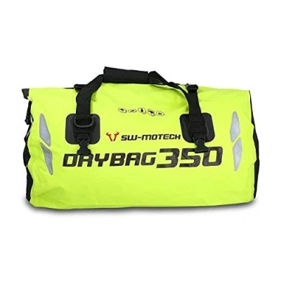 Image of SW Motech Motorcycle Tail Bag Drybag 350 bright yellow