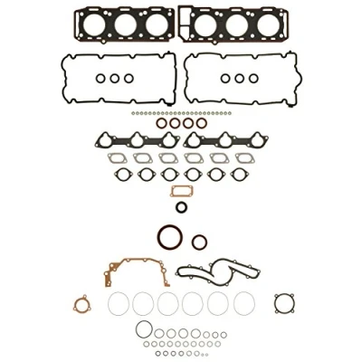 Image of 71712435 Full Gasket Set, engine AJUSA 50174100 with cylinder head gasket, valve stem seals FIBERMAX