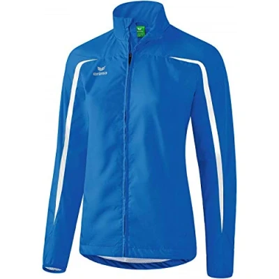 Image of Erima Women Running Jacket New Royal/White, Size 48