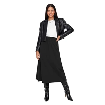 Image of Trendyol Skirt Black Maxi