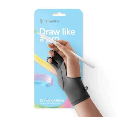 Image of Paperlike&#039;s Drawing Glove for iPad Artist on Tablets (Right and Left Hand; 3 Sizes: S, M, L)